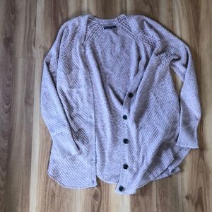 pale pink american eagle cardigan